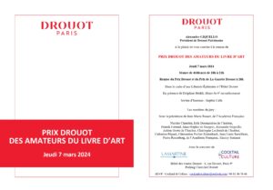 invitation prix drouot 7 mars 20241